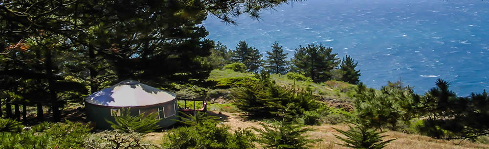 Luxury Pacific Trails Yurt off the coast